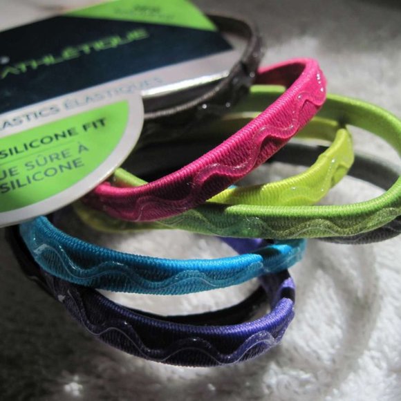 8 Goody Athletique Hair Bands Stay Put Slide Proof - Picture 1 of 3